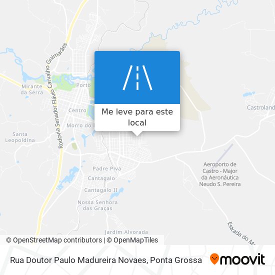 Rua Doutor Paulo Madureira Novaes mapa