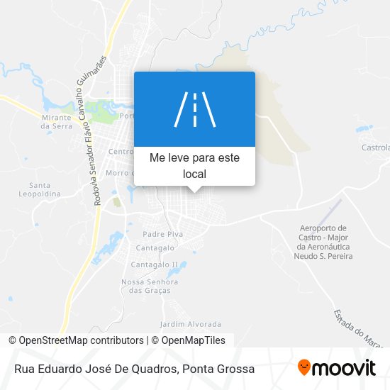 Rua Eduardo José De Quadros mapa