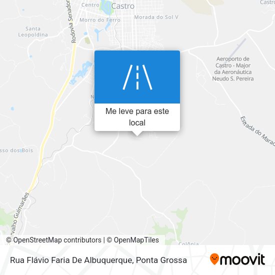 Rua Flávio Faria De Albuquerque mapa