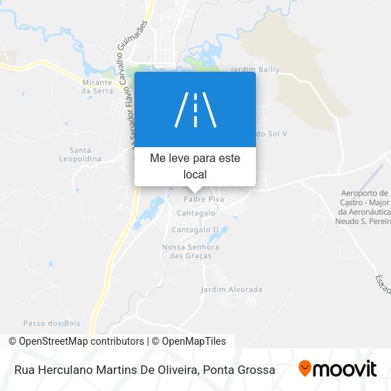 Rua Herculano Martins De Oliveira mapa