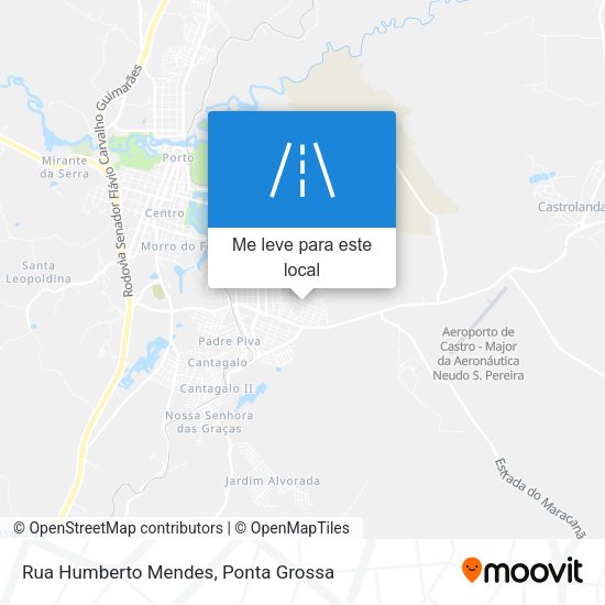 Rua Humberto Mendes mapa