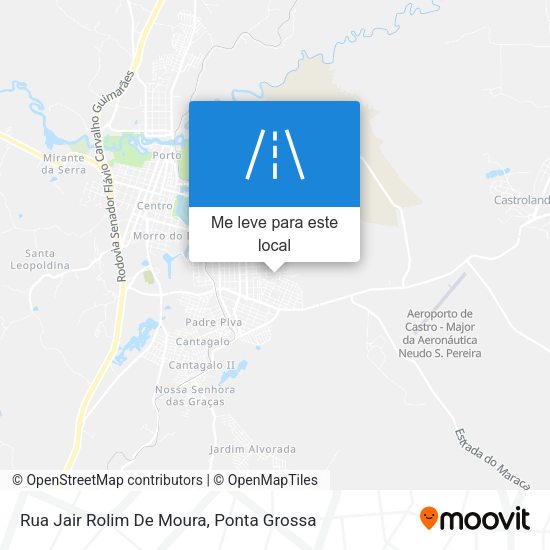 Rua Jair Rolim De Moura mapa