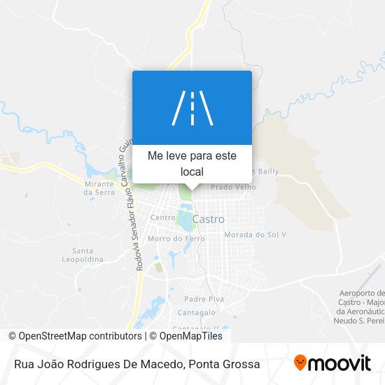 Rua João Rodrigues De Macedo mapa
