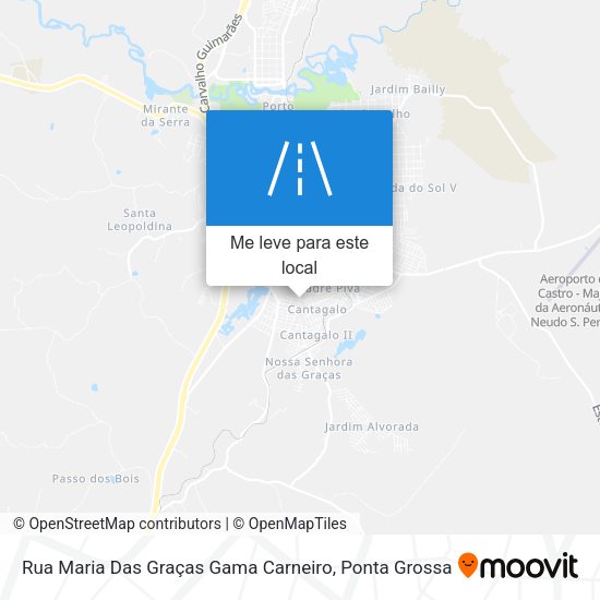 Rua Maria Das Graças Gama Carneiro mapa