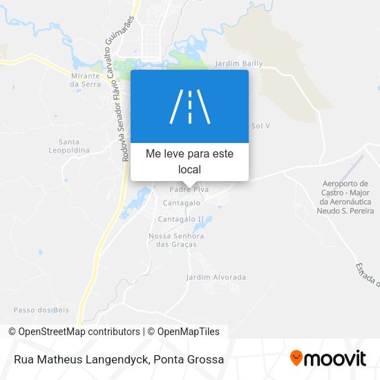 Rua Matheus Langendyck mapa