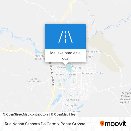 Rua Nossa Senhora Do Carmo mapa