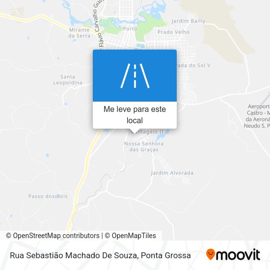 Rua Sebastião Machado De Souza mapa