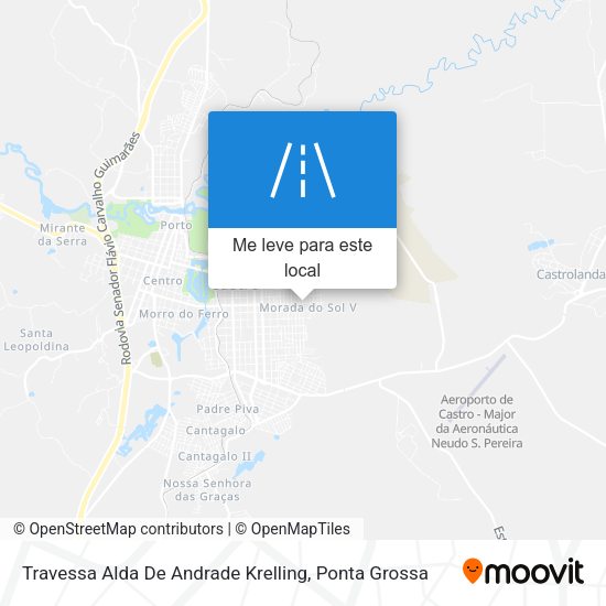 Travessa Alda De Andrade Krelling mapa