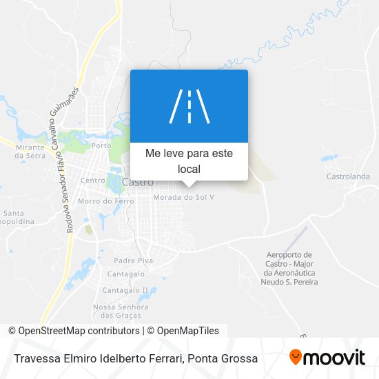 Travessa Elmiro Idelberto Ferrari mapa