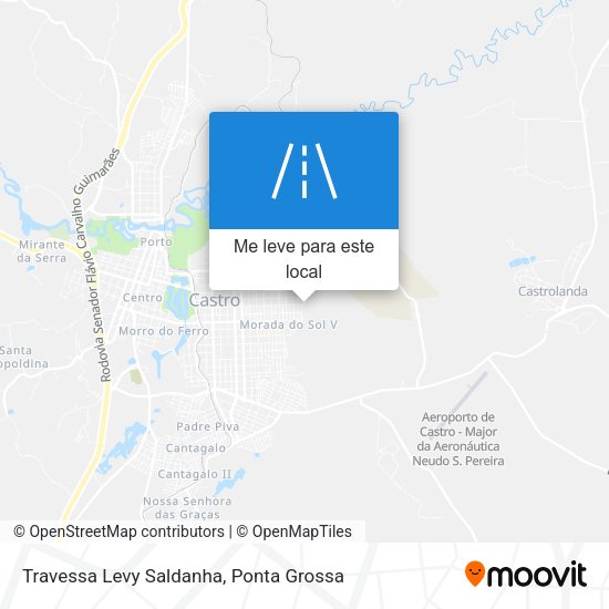 Travessa Levy Saldanha mapa