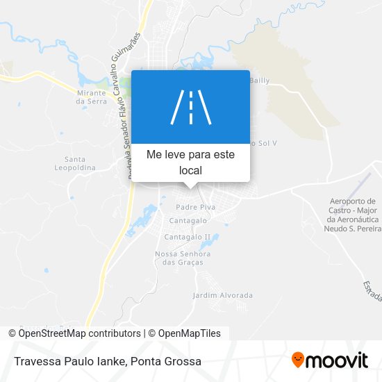 Travessa Paulo Ianke mapa