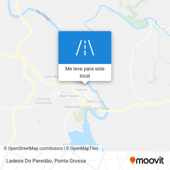 Ladeira Do Paredão mapa
