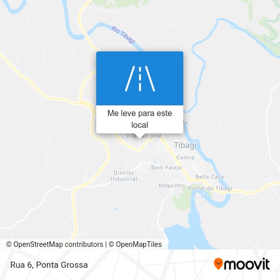 Rua 6 mapa