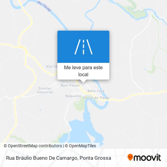 Rua Bráulio Bueno De Camargo mapa