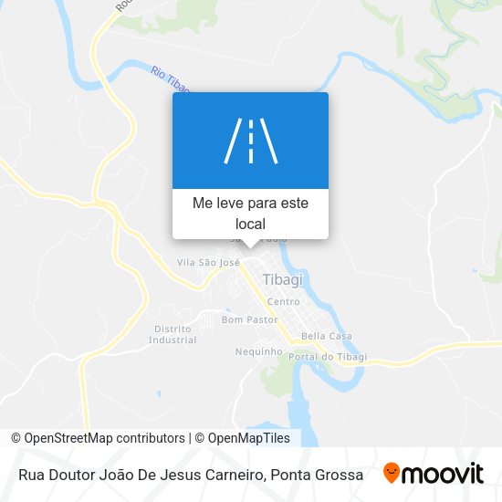 Rua Doutor João De Jesus Carneiro mapa