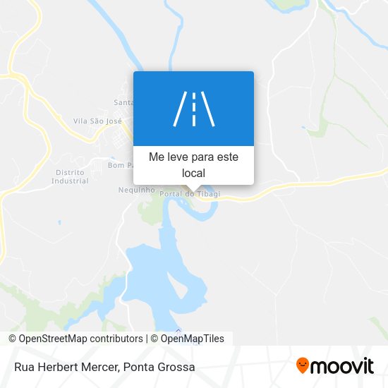 Rua Herbert Mercer mapa