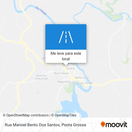 Rua Manoel Bento Dos Santos mapa