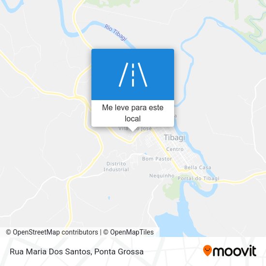 Rua Maria Dos Santos mapa
