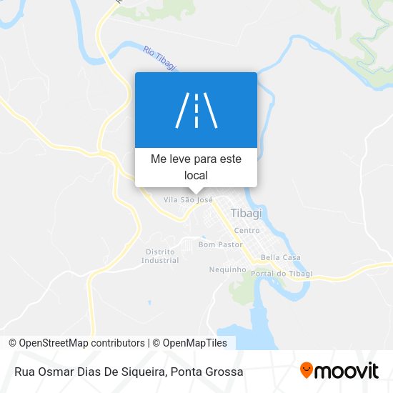 Rua Osmar Dias De Siqueira mapa
