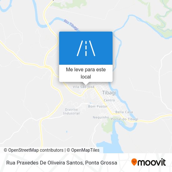 Rua Praxedes De Oliveira Santos mapa
