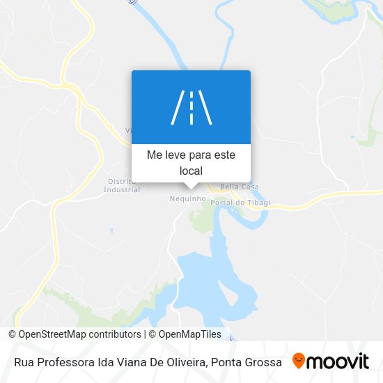 Rua Professora Ida Viana De Oliveira mapa