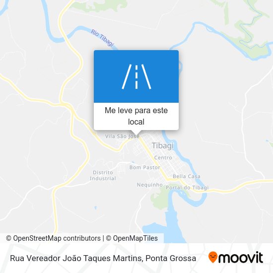 Rua Vereador João Taques Martins mapa