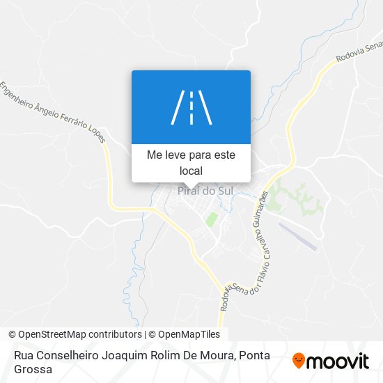 Rua Conselheiro Joaquim Rolim De Moura mapa