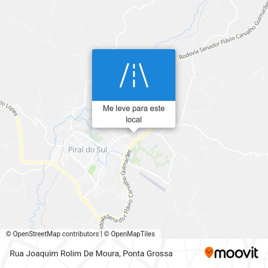 Rua Joaquim Rolim De Moura mapa