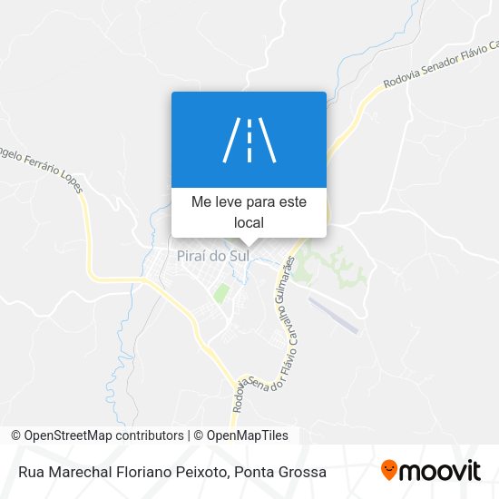 Rua Marechal Floriano Peixoto mapa