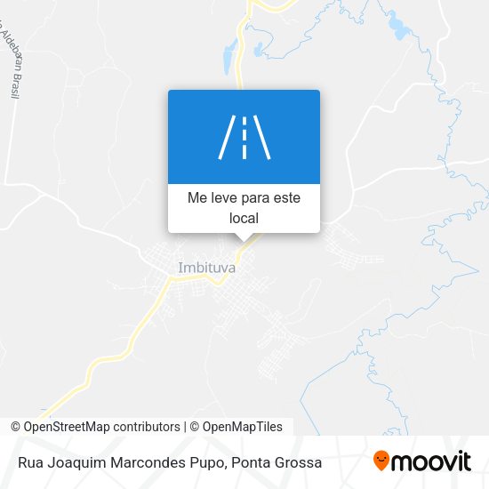 Rua Joaquim Marcondes Pupo mapa