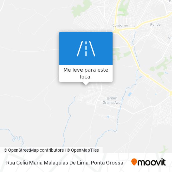 Rua Celia Maria Malaquias De Lima mapa