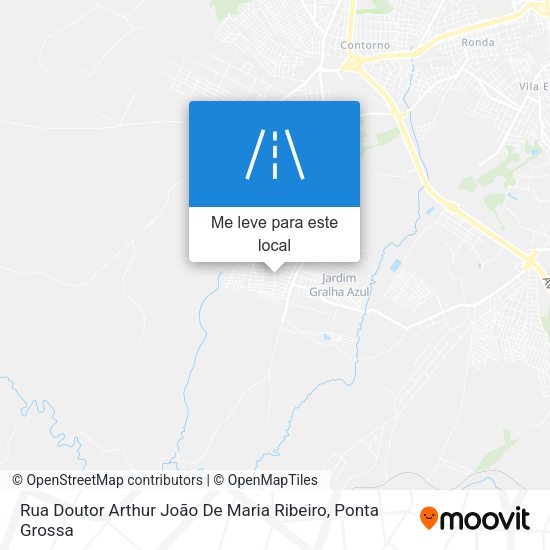 Rua Doutor Arthur João De Maria Ribeiro mapa
