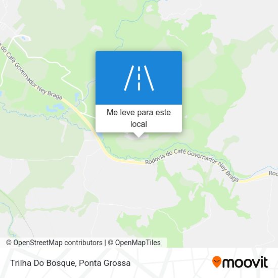 Trilha Do Bosque mapa