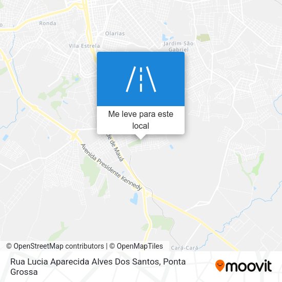 Rua Lucia Aparecida Alves Dos Santos mapa