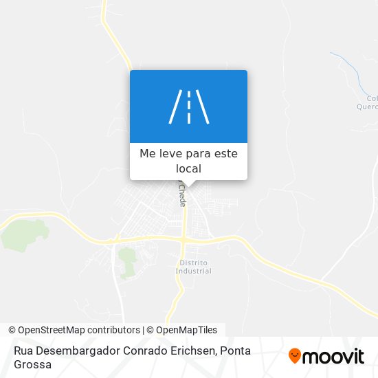 Rua Desembargador Conrado Erichsen mapa