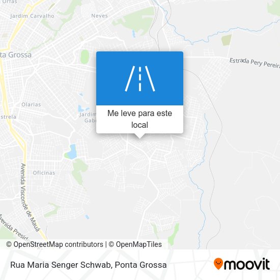 Rua Maria Senger Schwab mapa