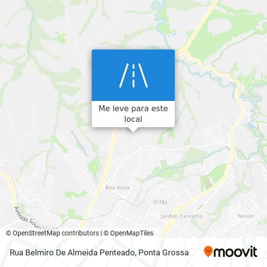 Rua Belmiro De Almeida Penteado mapa