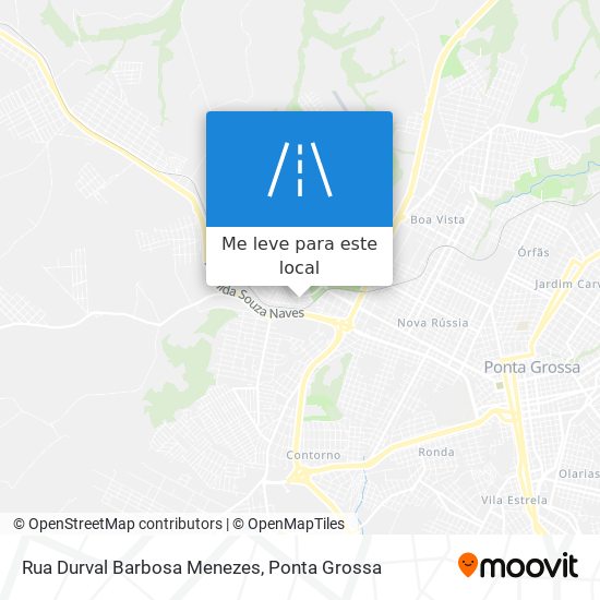 Rua Durval Barbosa Menezes mapa