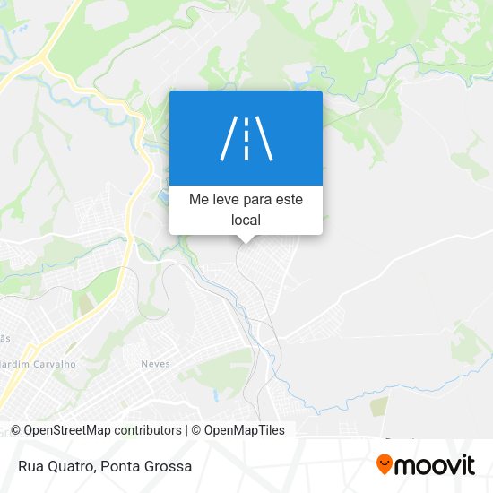 Rua Quatro mapa