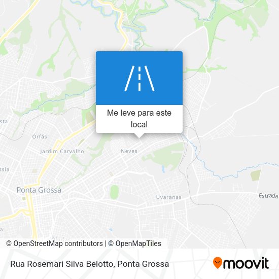 Rua Rosemari Silva Belotto mapa