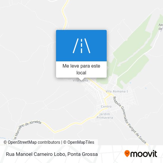 Rua Manoel Carneiro Lobo mapa