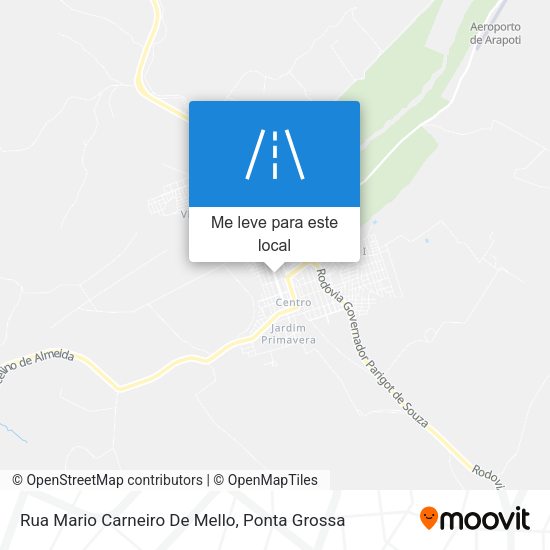 Rua Mario Carneiro De Mello mapa