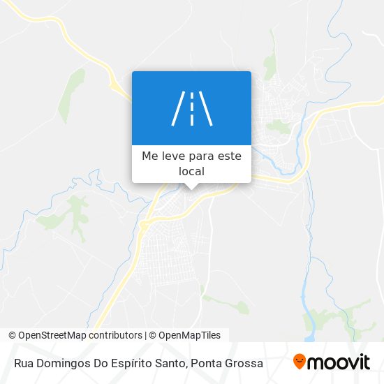 Rua Domingos Do Espírito Santo mapa