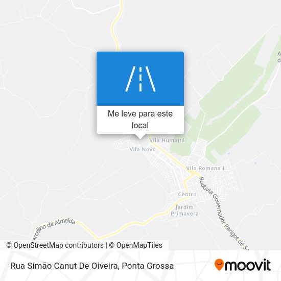 Rua Simão Canut De Oiveira mapa