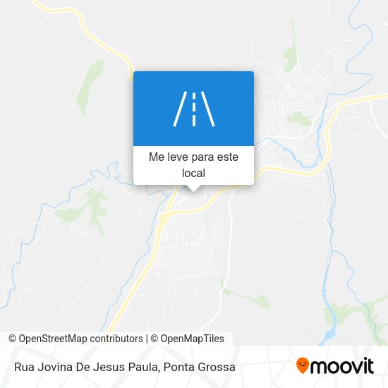 Rua Jovina De Jesus Paula mapa