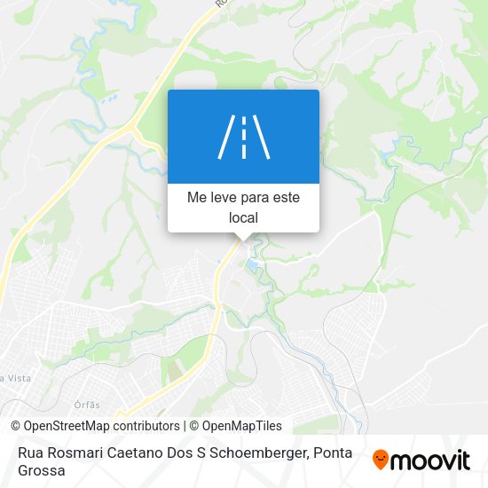 Rua Rosmari Caetano Dos S Schoemberger mapa