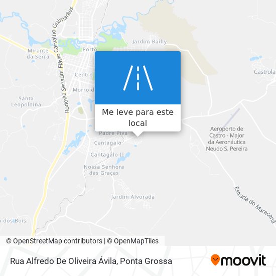 Rua Alfredo De Oliveira Ávila mapa