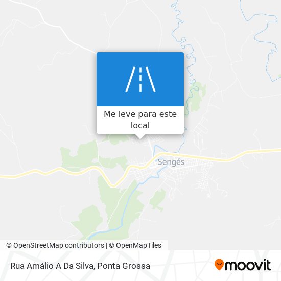 Rua Amálio A Da Silva mapa