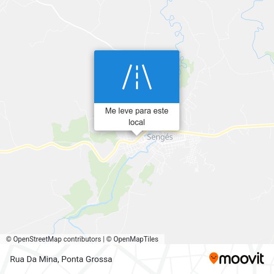 Rua Da Mina mapa