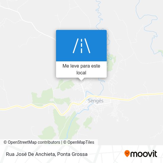 Rua José De Anchieta mapa